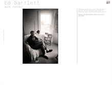 Tablet Screenshot of edwardbartlett.com